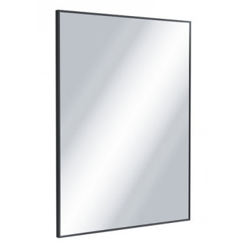 Mirror rectangular Excellent Kuadro, hanging, 60x80cm, black mat