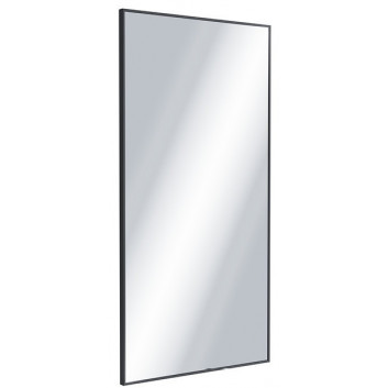 Mirror rectangular Excellent Kuadro, hanging, 60x80cm, black mat