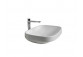 Countertop washbasin Hatria Abito, 58x45cm, without overflow, lavagna