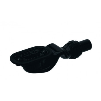 Siphon for shower tray Geberot Sestra, height 7cm, black