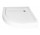 Angle shower tray Besco Alex, 80x80cm, zintegrowana obudowa, acrylic, white
