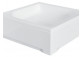 Cover for shower tray Besco Igor, 80x80cm, white