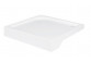 Square shower tray Besco Ares, 90x90cm, acrylic, white