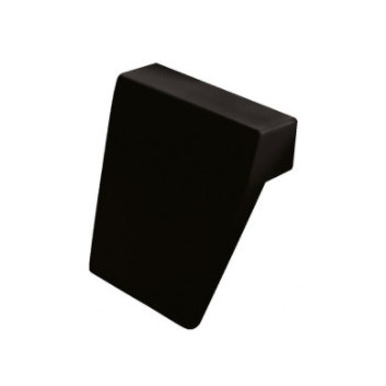 Bath bolster Besco Modern, 25x23,5cm, black