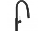 Kitchen faucet Franke Pescara L Slide-In Pull-Out, wyciągana i obracana spout, height 435mm, black mat
