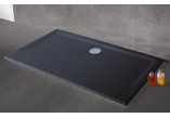 Shower tray rectangular Sanplast Space Mineral B-M/SPACE 70x130x1,5 sy, szary łupek