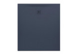 Shower tray rectangular Laufen Pro Marbond, 100x90cm, ultrapłaski, grafitowy