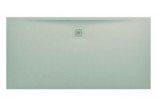 Shower tray rectangular Laufen Pro Marbond, 160x80cm, ultrapłaski, jasny szary