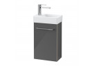 Cabinet vanity Villeroy&Boch Avento, 34x20cm, hinges on the left, Crystal Grey