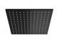 Overhead shower Kohlman, square, 20x20cm, black mat