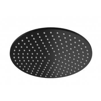 Overhead shower Kohlman, square, 20x20cm, black mat