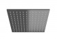 Overhead shower Kohlman, square, 20x20cm, black mat