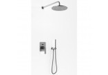 Concealed shower set Kohlman Experience, with head shower okrągłą 25cm, chrome