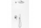 Shower set Kohlman Proxima, concealed, 1 wyjście wody, with railing, chrome