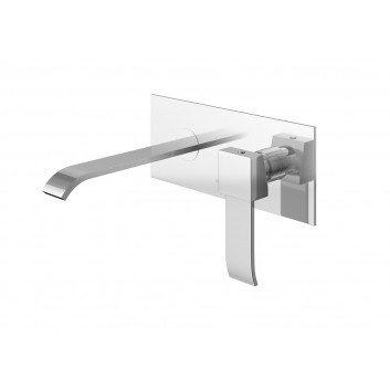 Washbasin faucet Kohlman Axis, concealed, spout 17cm, chrome