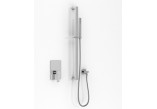Shower set Kohlman Gixs, concealed, 1 wyjście wody, with railing, chrome