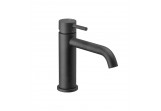 Washbasin faucet Vema Maira, standing, height 168mm, korek klik-klak, black mat