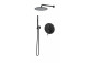 Shower set Vema Maira, concealed, 2 wyjścia wody, overhead shower round 20cm, chrome