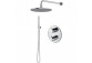 Shower set Vema Maira, concealed, 2 wyjścia wody, overhead shower round 20cm, chrome