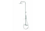 Shower set Vema Maira, concealed, 2 wyjścia wody, overhead shower round 20cm, chrome