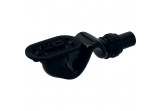 Siphon for shower tray Geberit Sestra, height 95mm, zasiphonowanie 50mm, black