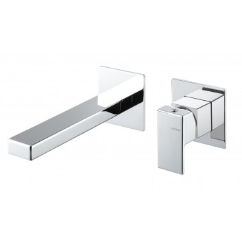 Washbasin faucet Vema Lys, standing, height 270mm, without pop, chrome
