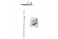 Shower set Vema Maira, concealed, 2 wyjścia wody, overhead shower round 20cm, chrome