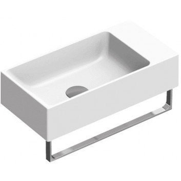Reling for washbasin Catalano Zero 50, aluminiowy, 47cm, chrome