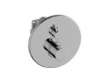 Mixer shower Graff Shoreland, thermostatic, concealed, 2 wyjścia wody, polerowany chrome