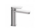 Washbasin faucet Graff Blackstone, standing, height 15cm, spout 12cm, without pop, polerowany chrome