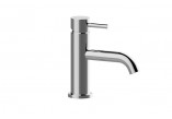Washbasin faucet Graff Java, standing, height 16cm, spout 12,6cm, without pop, polerowany chrome