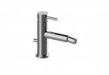 Washbasin faucet Graff M.E., standing, height 27cm, spout 16cm, without pop, polerowany chrome