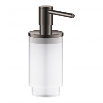 Holder wall mounted Grohe Selection, na szklankę lub soap dispenser, hard graphite