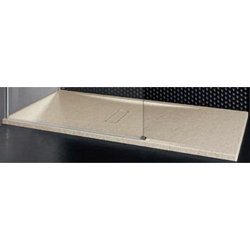 Shower tray rectangular Novellini Custom Touch, 140x90cm, montaż on the floor, white mat