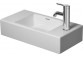 Vanity washbasin small Duravit Vero Air, 50x25cm, battery hole on the right stronie, without overflow, white