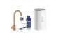 Set Grohe Red Mono with valve sztorcowym in the form of C oraz bojlerem w rozmiarze L, obracana spout, chrome