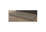 Shower tray rectangular Novellini Custom, 180x80cm, montaż on the floor, height 3,5cm, acrylic, możliwość przycinania, white mat