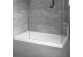 Shower tray rectangular Novellini Custom, 180x80cm, montaż on the floor, height 3,5cm, acrylic, możliwość przycinania, white mat