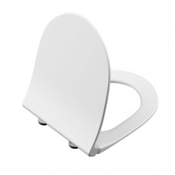 Seat WC Vitra Metropole Slim, with soft closing, 44x36cm, white
