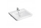 Wall-hung washbasin dla niepełnosprawnych Vitra S20, 60x54,5cm, z overflow, battery hole, white