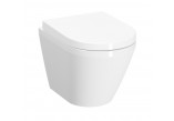Bowl WC wall-hung Vitra Sento, 49,5x36cm, bezrantowa, white