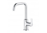 Washbasin faucet Klufi Pure&Easy, standing, height 280mm, sterowanie boczne, set drain, chrome