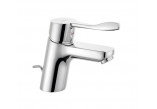 Washbasin faucet Kludi Pure&Easy, standing, height 145mm, set drain of plastic, chrome