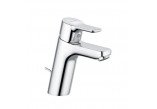 Washbasin faucet Kludi Pure&Easy Eco Plus, standing, height 125mm, set drain, chrome