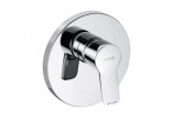 Mixer bath and shower Kludi Pure&Easy, concealed, switch, external part, chrome