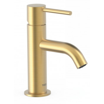 Washbasin faucet Tres Study Colors, standing, height 175mm, gold matt