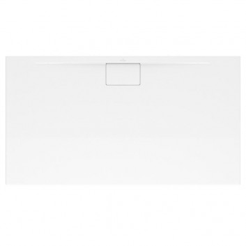 Brodzi rectangular Villeroy&Boch Architectura MetalRim, 160x90cm, acrylic, weiss alpin