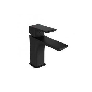 Washbasin faucet Excellent Keria, standing, korek click-clack, black mat