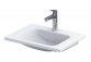 Vanity washbasin Oristo UNI Cera, 50x46cm, without overflow, ceramic, white