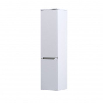 Cabinet tall boczna Oristo Base, 35cm, jedne door, white shine